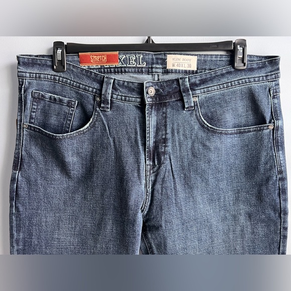 Axel Men's Slim Boot Cut Denim - Picture 3 of 8